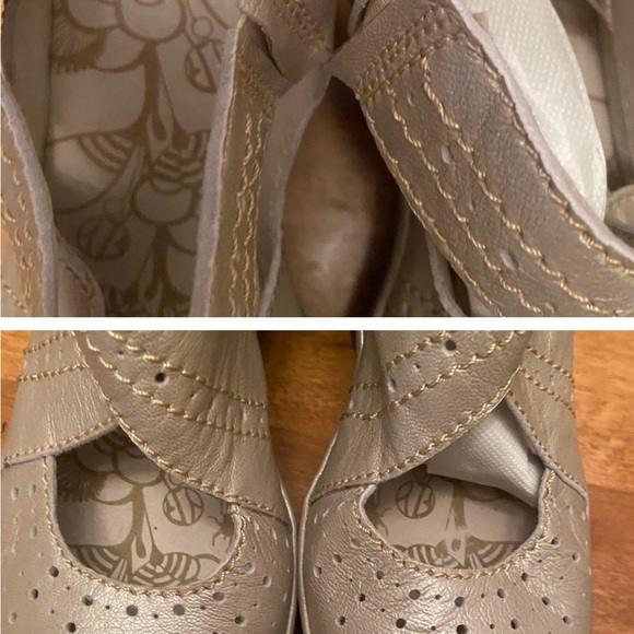 Gold Fly London wedges - Picture 3 of 3